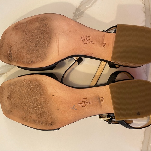 Cole Haan LUCI Leather Block Heel, Ankle Strap, Size 7.5. EXCELLENT CONDITION! - Picture 7 of 7